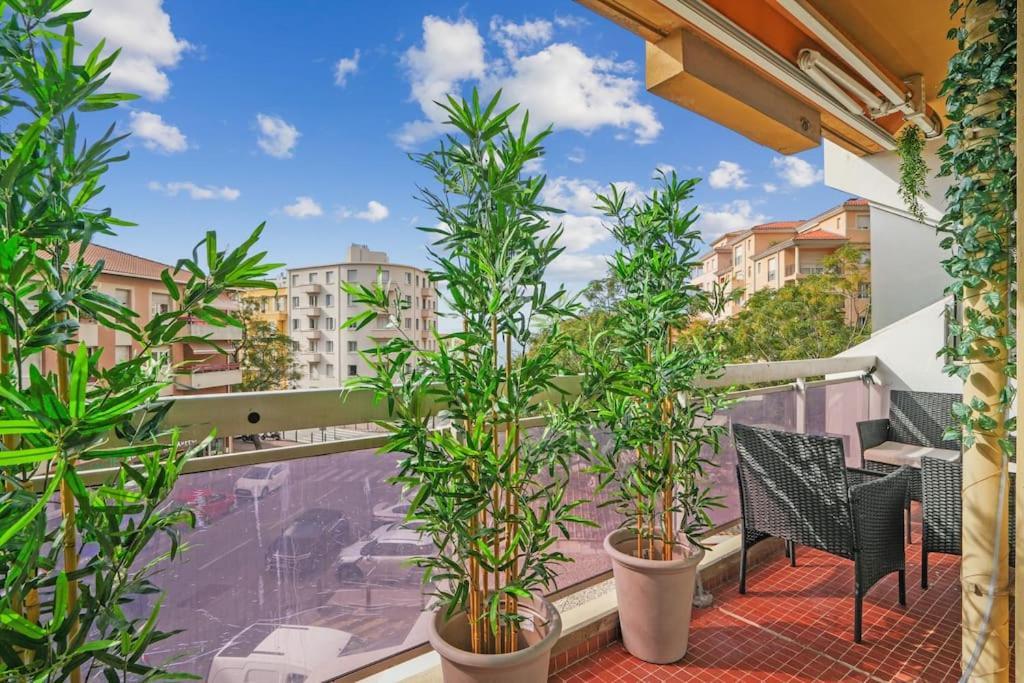 Charmant Appartement Vue Mer 7Eme - Plage 200M Marseille Bagian luar foto