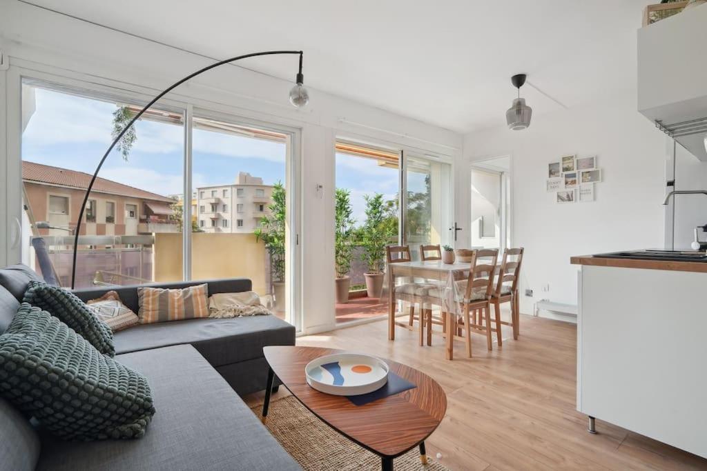 Charmant Appartement Vue Mer 7Eme - Plage 200M Marseille Bagian luar foto